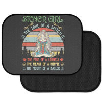 Stoner Girl Soul Of A Witch Mouth Of A Sailor Rear Car Mat | Artistshot