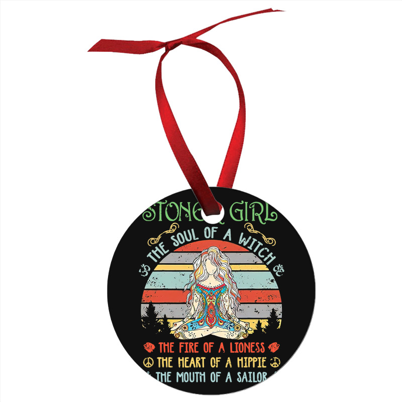 Stoner Girl Soul Of A Witch Mouth Of A Sailor Ornament | Artistshot