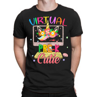 Virtual Prek Cutie Unicorn Face Back To School Kid T-shirt | Artistshot