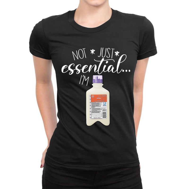 Vital Af Funny Nurse Dietician Rd Rn Critical Care Ladies Fitted T-Shirt by GreySchrade | Artistshot