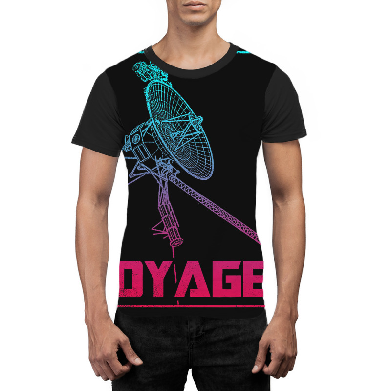 Voyager Space Probe Spacecraft Solar System Astron Graphic T-shirt by ClevelandParmenter | Artistshot