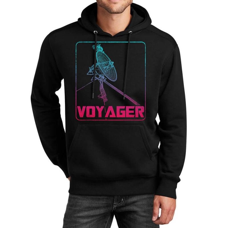 Voyager Space Probe Spacecraft Solar System Astron Unisex Hoodie by ClevelandParmenter | Artistshot