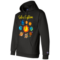 Solar System Planet Sun Stars Science Space Explor Champion Hoodie | Artistshot