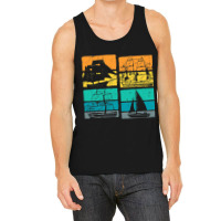 Vintage Boating Captain Sailboats Sailor Retro Tank Top | Artistshot