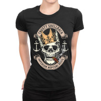 Trusty Shellback Imperium Neptuni Regis For Naval  Ladies Fitted T-shirt | Artistshot