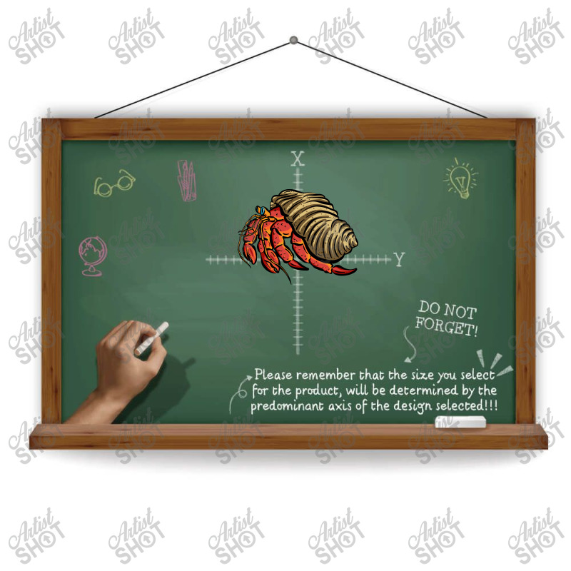 Big Red Hermit Crab Cartoon Illustration Stars Dtf Transfer | Artistshot