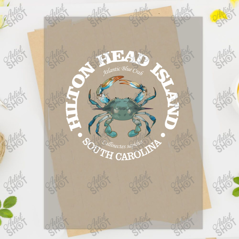 Hilton Head Island Blue Crab 80s Dtf Transfer | Artistshot