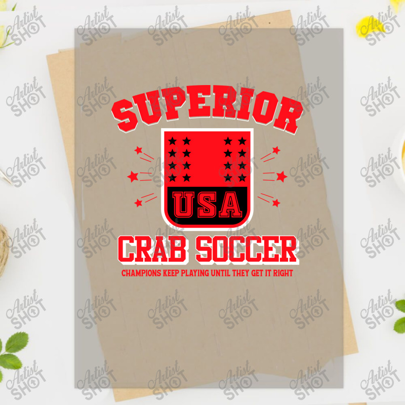 Crab Soccer Trending Dtf Transfer | Artistshot