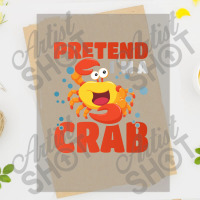 Pretend Im A Crab Travel Dtf Transfer | Artistshot