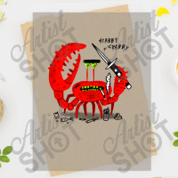 Crab With A Knife Feeling Stab Music Dtf Transfer | Artistshot