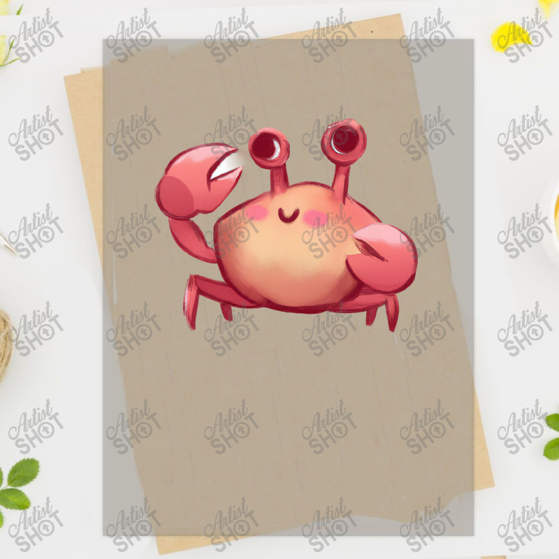 Cute Crab Drawing Vintage Dtf Transfer | Artistshot