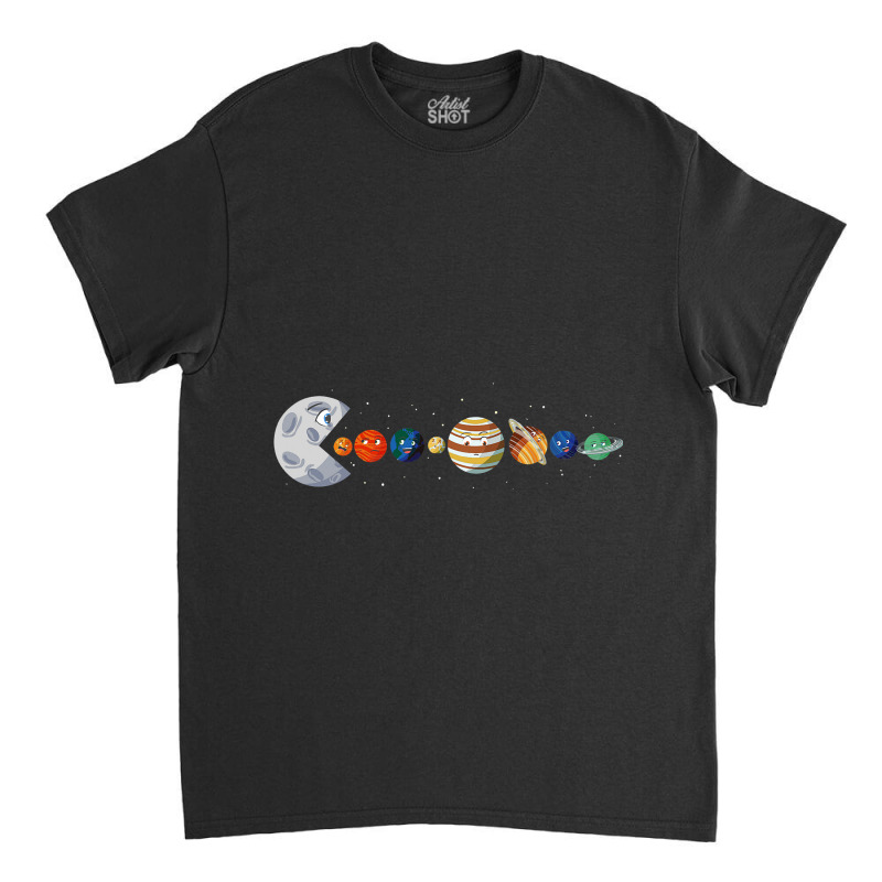 Solarsystem Planets Astrology Science Moon Classic T-shirt by StevieDerry | Artistshot