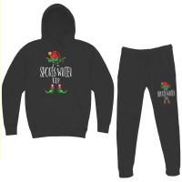 Sports Writer Elf Family Matching Christmas Pajama Hoodie & Jogger Set | Artistshot