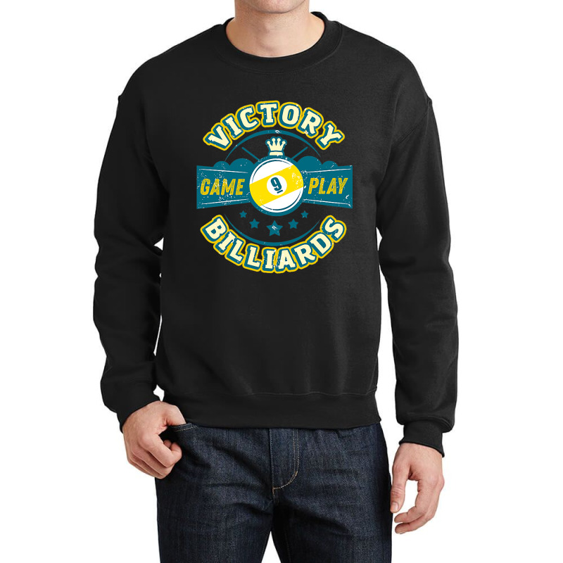 Victory Billiards Crewneck Sweatshirt | Artistshot