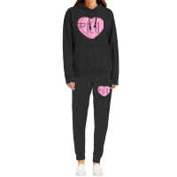 Valentines Day Icu Nurse Candy Heart With Bandaid  Hoodie & Jogger Set | Artistshot