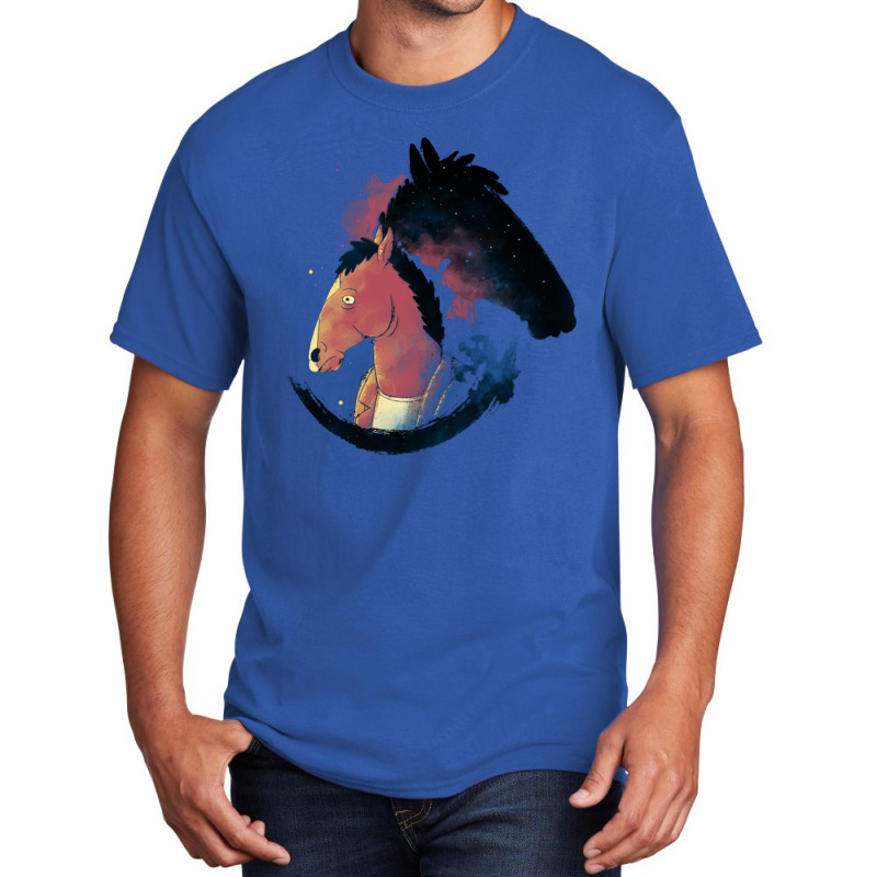 The Horse Bojack Horseman Basic T-shirt by pusyaque-podcast | Artistshot