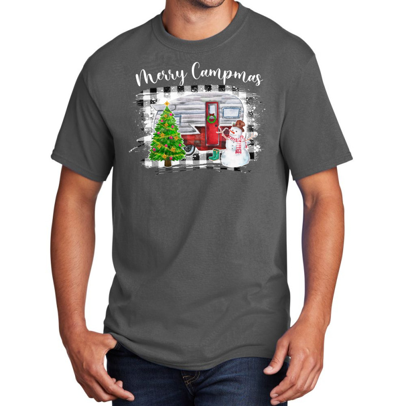 Merry Campmas Basic T-shirt | Artistshot