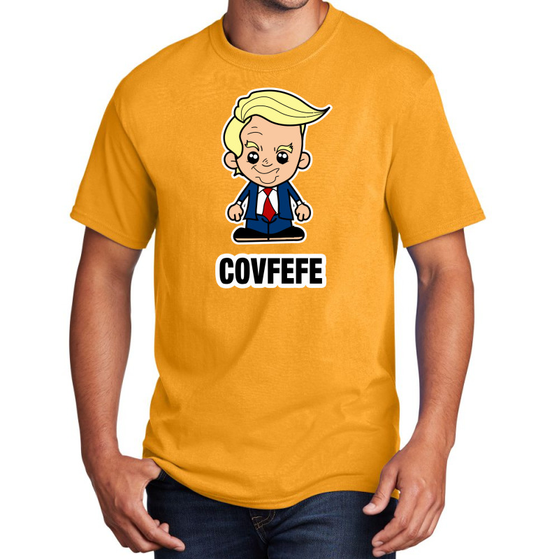 Li Trump Covfefe Basic T-shirt | Artistshot