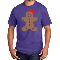 Gingerbread Girl Basic T-shirt | Artistshot