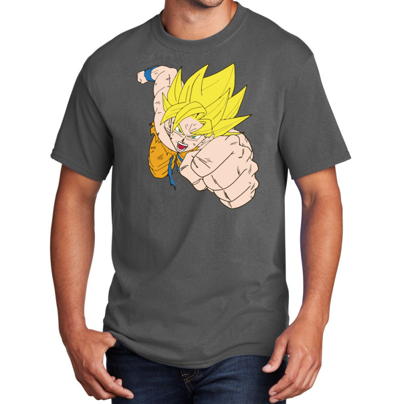 Goku Basic T-shirt by haydar | Artistshot