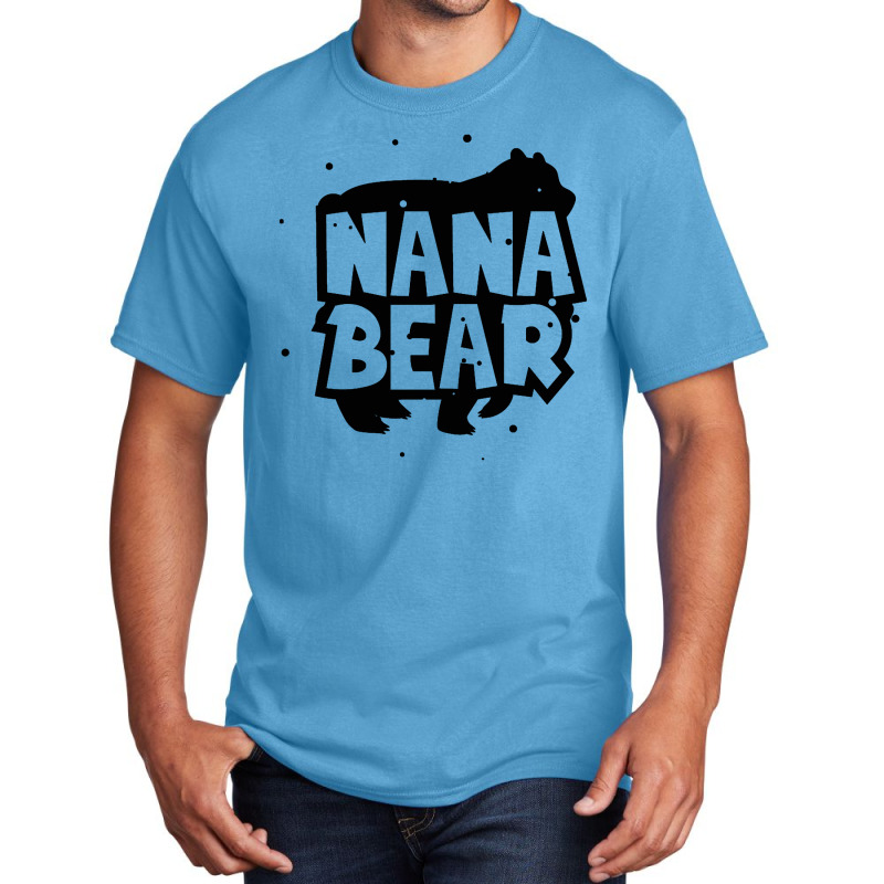 Nana Bear Basic T-shirt by haydar | Artistshot