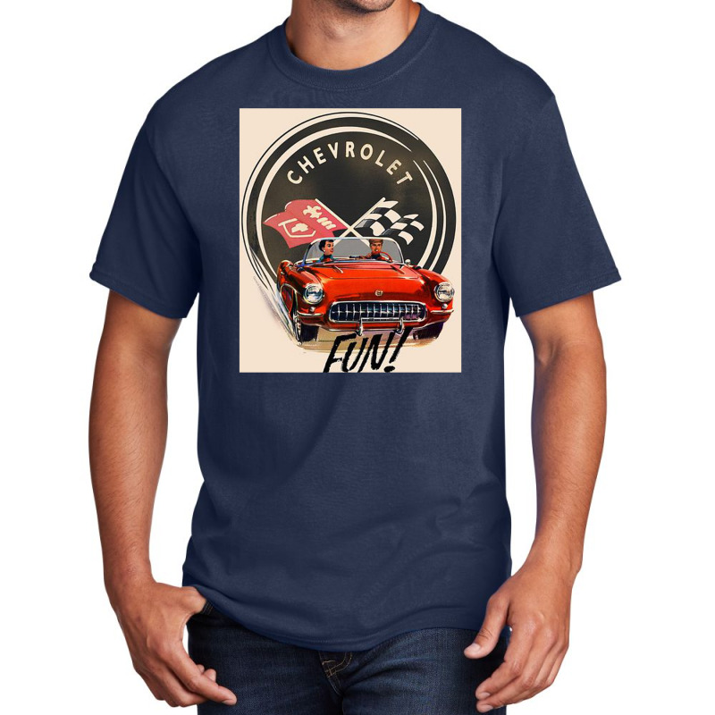 Vette Fun Basic T-shirt | Artistshot