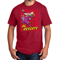 Cow And Chicken, Al Rescate, Basic T-shirt | Artistshot