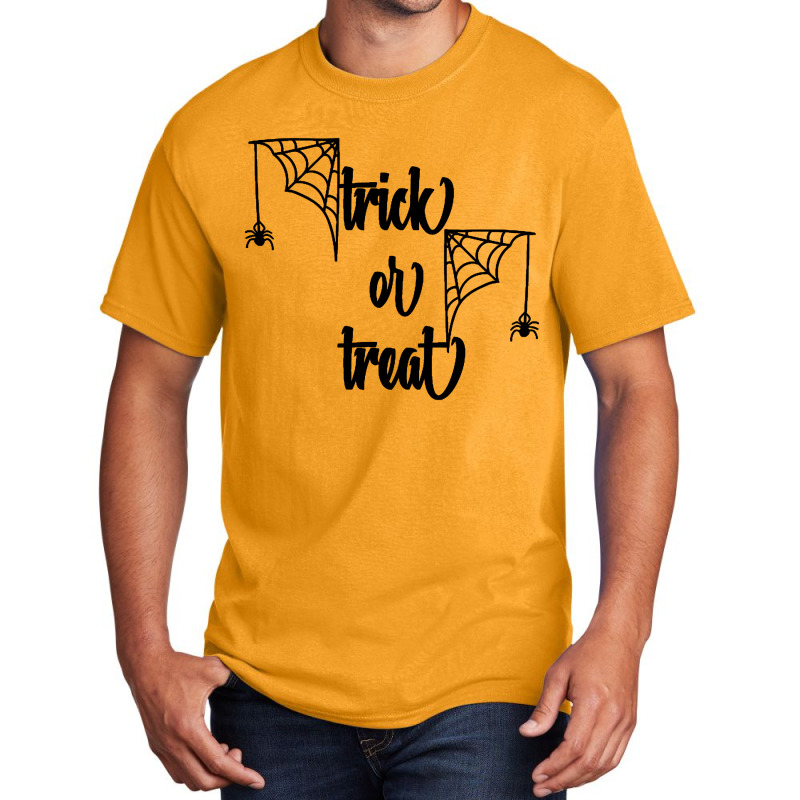 Trick Or Treat Basic T-shirt by haydar | Artistshot