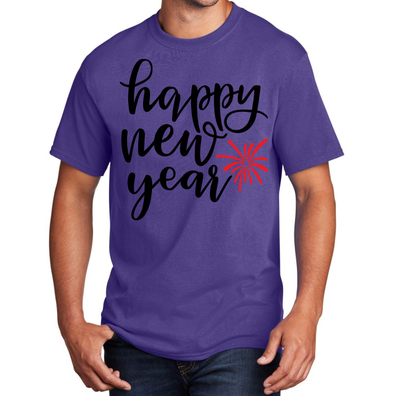 Happy New Year Basic T-shirt | Artistshot