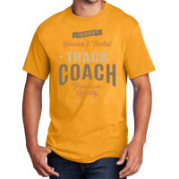 Funny Track Coach Job Occupation Basic T-shirt | Artistshot