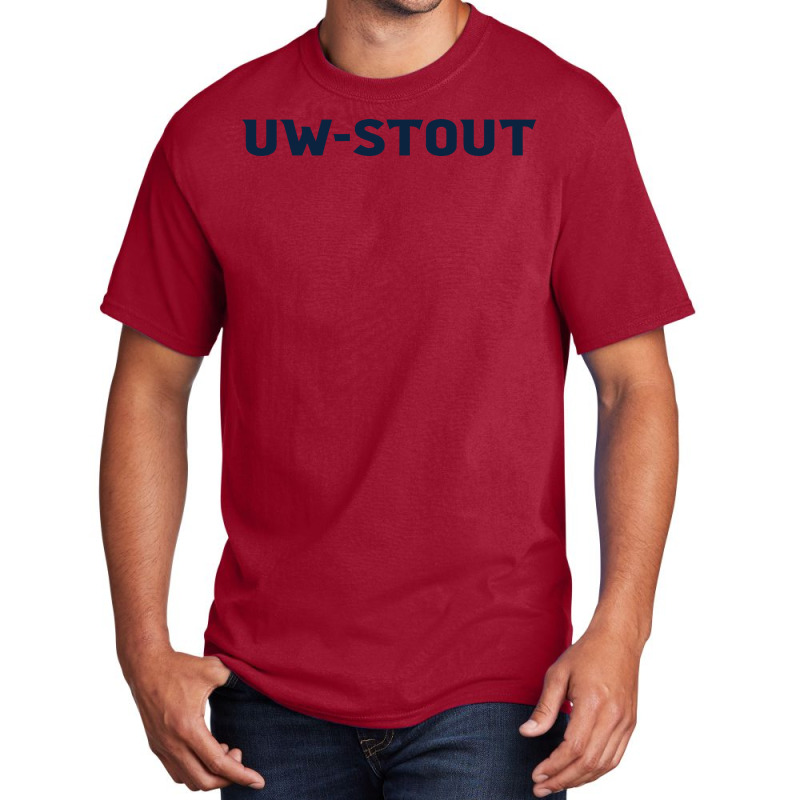 University Of Wisconsin Stout Basic T-shirt | Artistshot