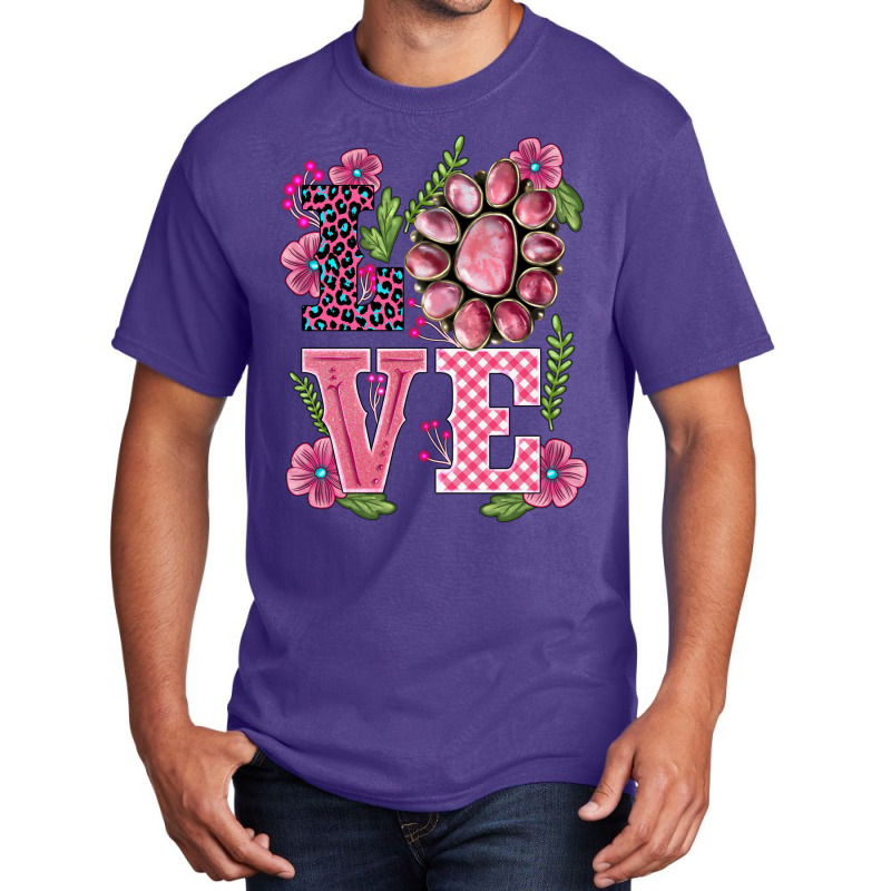 Walentine's Day Love Gemstones Basic T-shirt | Artistshot