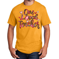 One Loved Teacher Basic T-shirt | Artistshot