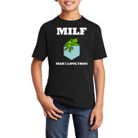 Man I Love Frog Basic Youth T-shirt | Artistshot