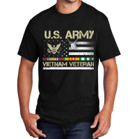 Vietnam Veteran Shirt Us Army Veteran Day Women Me Basic T-shirt | Artistshot