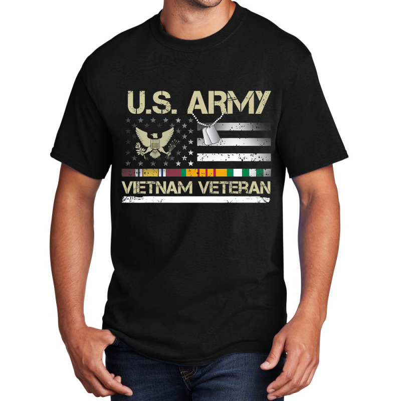 Vietnam Veteran Shirt Us Army Veteran Day Women Me Basic T-shirt | Artistshot