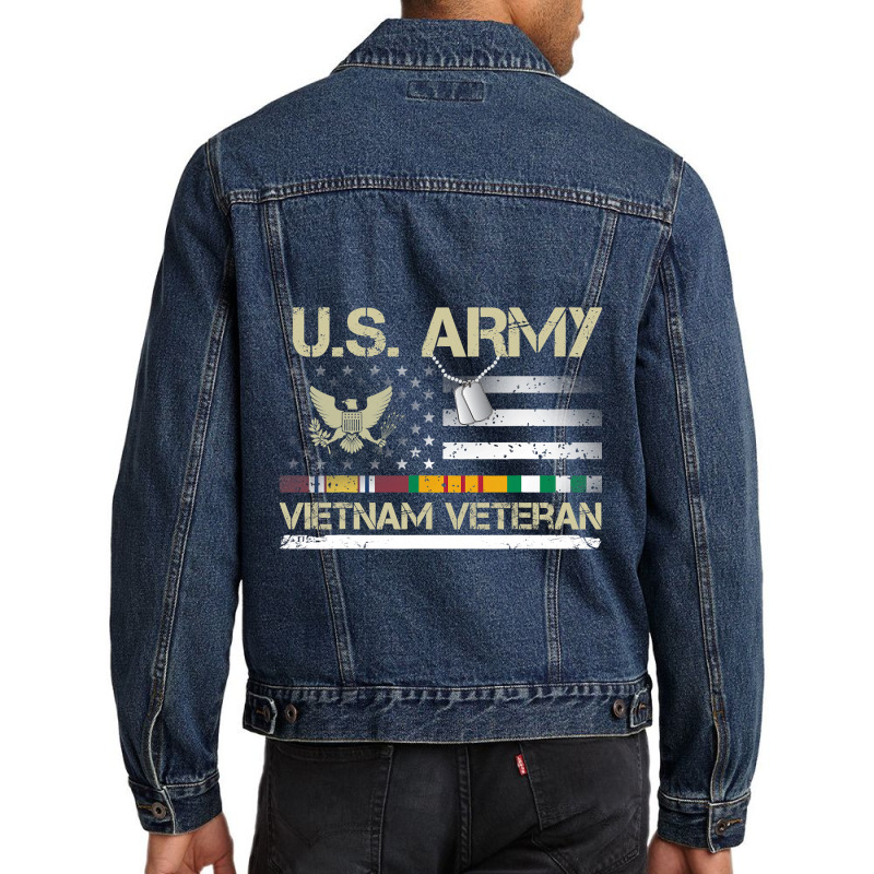 Vietnam Veteran Shirt Us Army Veteran Day Women Me Men Denim Jacket | Artistshot