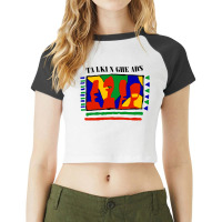 Ta Lki N Ghe Ads Raglan Crop Top | Artistshot