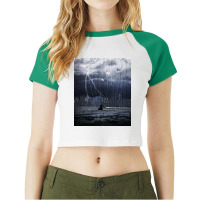 Tornado Raglan Crop Top | Artistshot