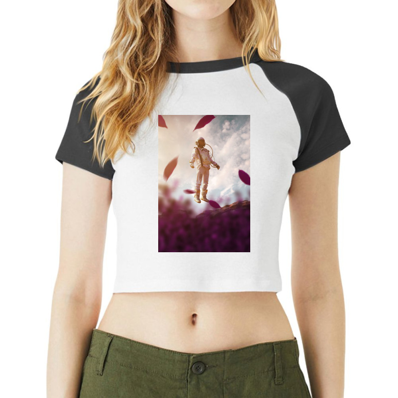 Fly To Freedom Raglan Crop Top by omerpsd | Artistshot