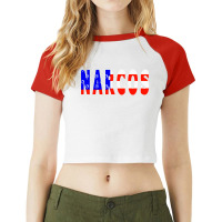 Narcos Raglan Crop Top | Artistshot