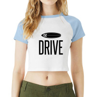 Drive Raglan Crop Top | Artistshot