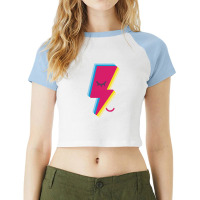 Ziggy Lighting Raglan Crop Top | Artistshot