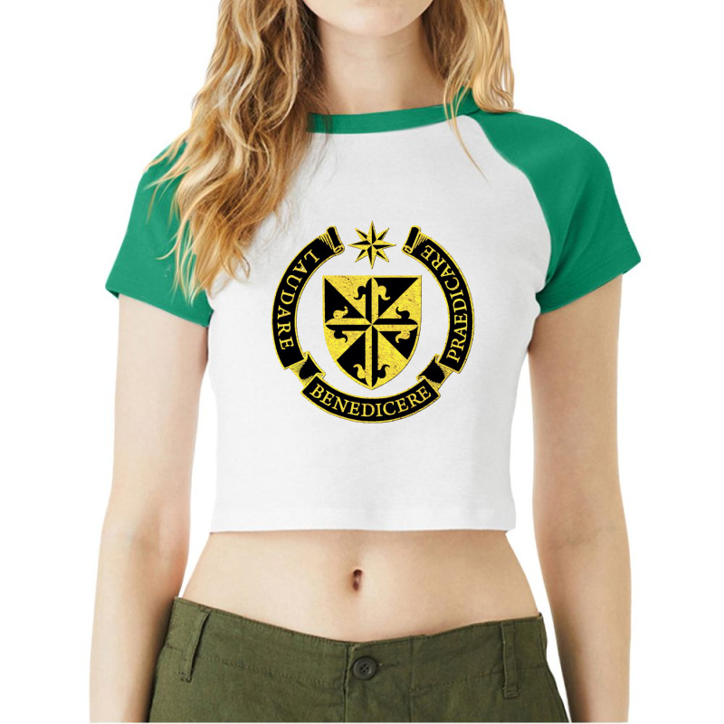 Roman Catholic Raglan Crop Top by ulfa nurrisang | Artistshot