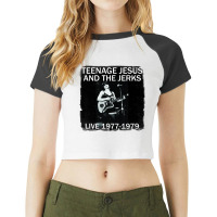 Teenage Jesus And The Jerks Live 1977 - 1979 Raglan Crop Top | Artistshot