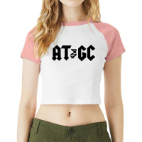 Dna At Gc Raglan Crop Top | Artistshot