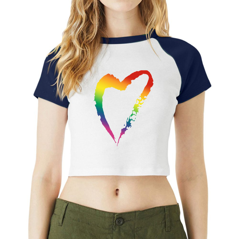 Lgbt Gender Feminism Love Raglan Crop Top by ŞEN | Artistshot