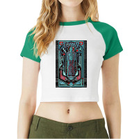 Art Of Simulation Video Game Raglan Crop Top | Artistshot