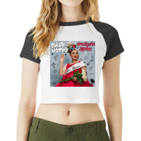 Baby Queen American Dream Raglan Crop Top | Artistshot