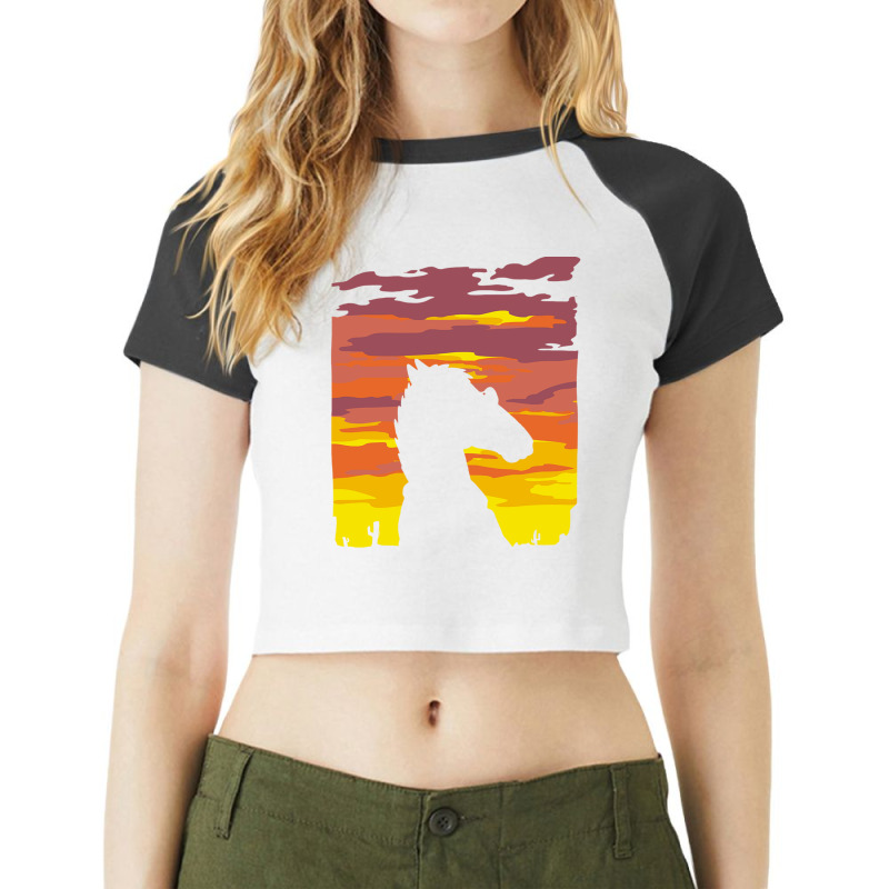 Escape From L.a. Raglan Crop Top by chrisnom | Artistshot